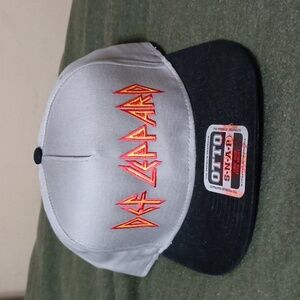 Def Leppard Tour Merch OTTO Snapback Hat NEW